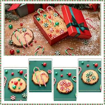 120 Pcs Christmas Vase Filler - Festive Table Decorations