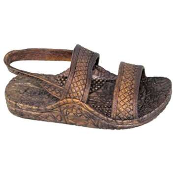 J-Slips Toddler Sandals with Back Strap - Comfortable Boys and Girls Jesus Jandals for Beach and Sum...