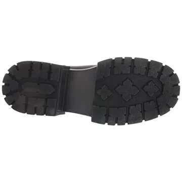 Madden Girl Women's Pheobee Chelsea Boot, Black Paris, 6