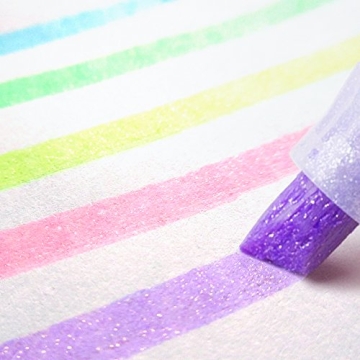 Zebra Glitter Highlighter Set for Creative Stationery Lovers