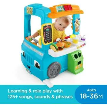 Fisher-Price Interactive Food Truck for Toddlers
