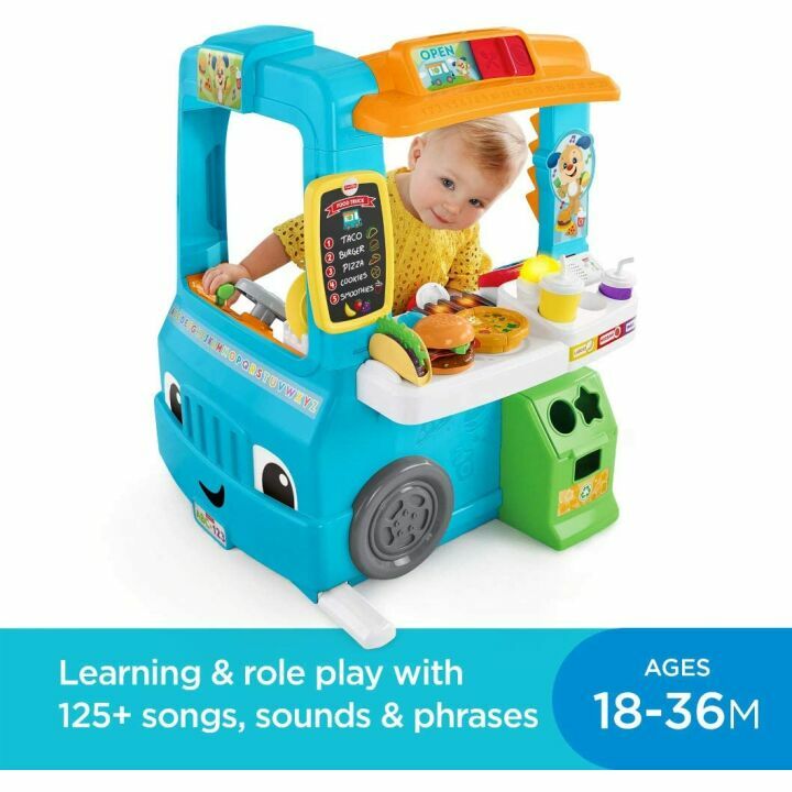 Fisher-Price Interactive Food Truck for Toddlers