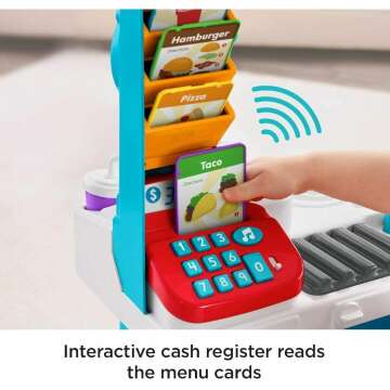 Fisher-Price Interactive Food Truck for Toddlers