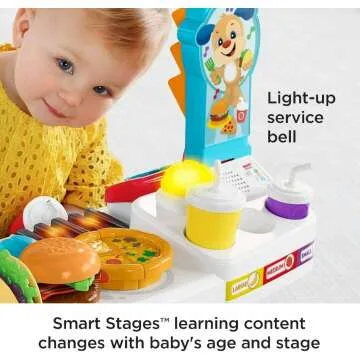 Fisher-Price Interactive Food Truck for Toddlers
