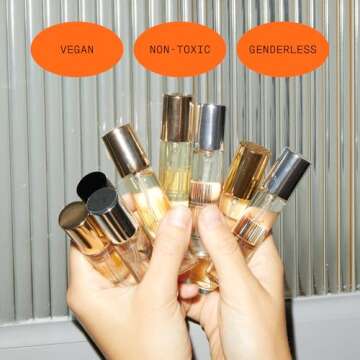 DedCool Eau de Parfum (Sunlit Blooms- 0.5 fl oz) with Notes of Orange Blossom, White Floral, Salty V...