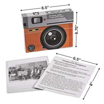 Black History Month Caption This Cards - 40 Pieces - Educational And Learning Activities For Kids