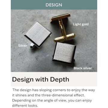 Elegant TAVARAT Men's Cufflinks for Any Occasion