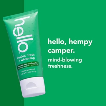 Hello Freakin Fresh Whitening Toothpaste - Clean & Invigorating