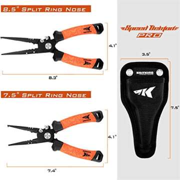 KastKing Speed Demon Pro Fishing Pliers 7.5" Versatile Tools