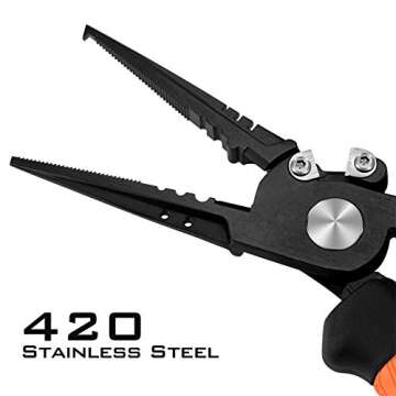 KastKing Speed Demon Pro Fishing Pliers 7.5" Versatile Tools