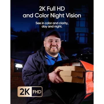 eufy Security Video Doorbell E340 (Battery Powered, with Extra Backup Battery), Uninterrupted Use with Rechargeable Battery, Dual Cameras, 2K Full HD, No Monthly Fee (Renewed)