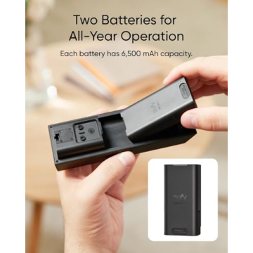 eufy Security Video Doorbell E340 (Battery Powered, with Extra Backup Battery), Uninterrupted Use with Rechargeable Battery, Dual Cameras, 2K Full HD, No Monthly Fee (Renewed)