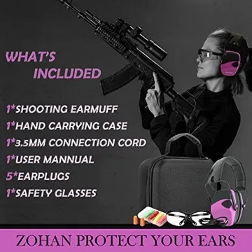 ZOHAN EM054 Electronic Ear Protection with Noise Reduction
