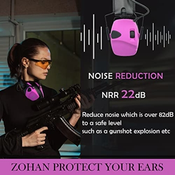 ZOHAN EM054 Electronic Ear Protection with Noise Reduction