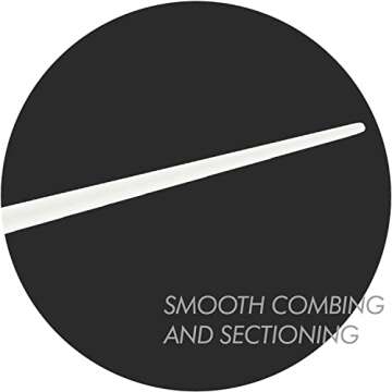 Sam Villa Rat Tail Comb for Cutting and Styling Hair