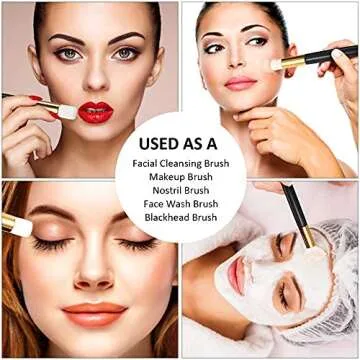 30 Lash Cleaning Brushes for Skincare and Makeup Application