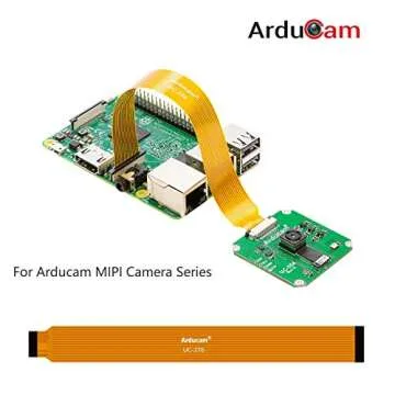 Arducam for Raspberry Pi Zero Camera Cable Set, 1.5" 2.87" 5.9" Ribbon Flex Extension Cables for Pi Zero&W, Pack of 3