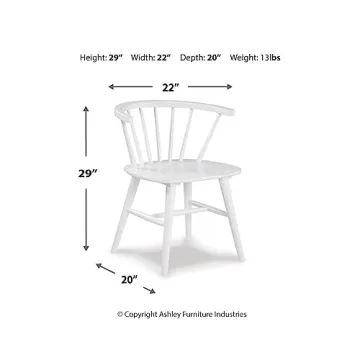 Stylish Solid Wood Dining Chair Set - Modern Comfort