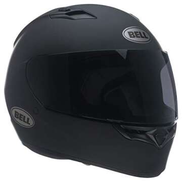 BELL Qualifier Full-Face Motorcycle Helmet (Matte Black - Large)