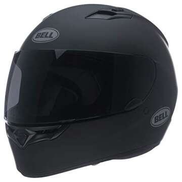 BELL Qualifier Full-Face Motorcycle Helmet (Matte Black - Large)