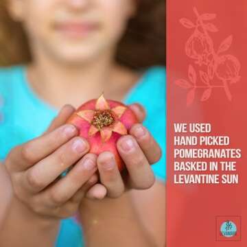 Levamare Pomegranate Molasses, 12 oz (Pack of 1) | No Added Sugar, No Additives | 100% Natural Pomegranate Concentrate from 100% Mediterranean Pomegranate Juice | Gourmet Food Pomegranate Syrup | Vegan, Gluten Free | Superfood