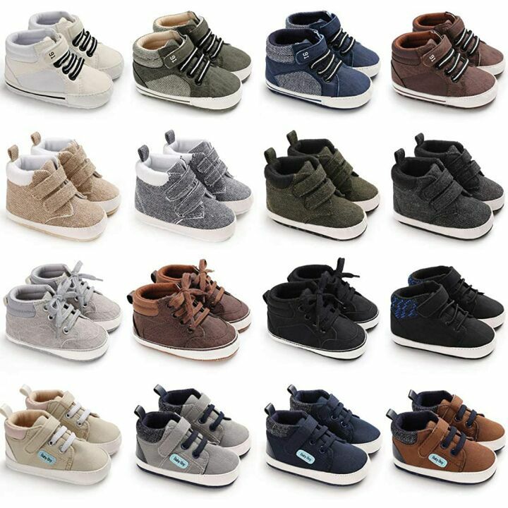 CENCIRILY Infant High Top Sneakers for First Walking