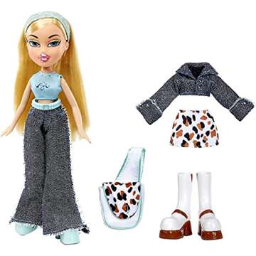 Bratz 20 Yearz Anniversary Edition Cloe Doll - 2 Outfits, Accessories & Holographic Poster - Ages 7+