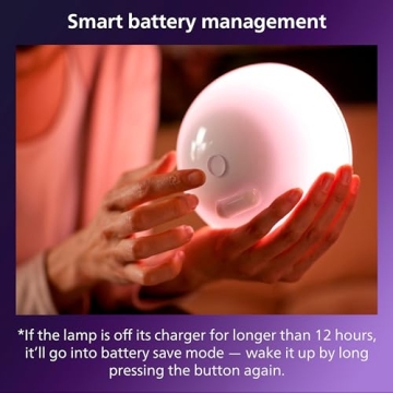 Philips Hue Go Smart Portable Color-Changing LED Lamp