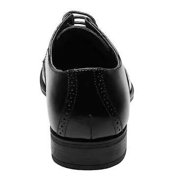 Stacy Adams Men's Ardell Slip Resistant Plain Toe Oxford, Black, 12 M US