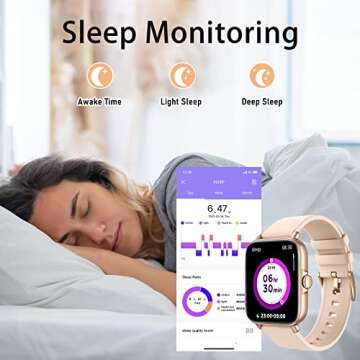 DXPICR Smart Watch - Fitness Tracker for Android & iOS