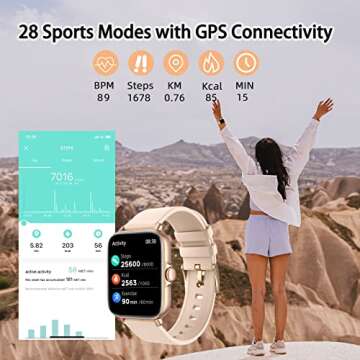 DXPICR Smart Watch - Fitness Tracker for Android & iOS