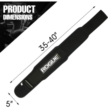 Rogue 5" Nylon Weightlifting Belt (Large)