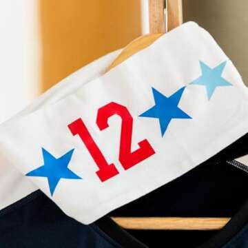 Cricut StrongBond HTV SportFlex IronOn Set, 11.8x24in Black and White