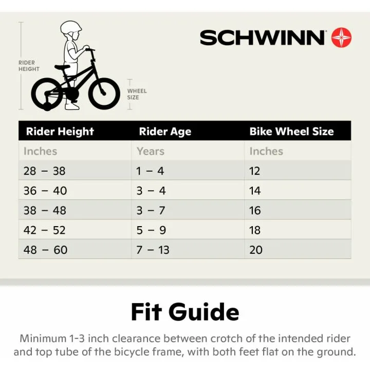 Schwinn Koen & Elm Kids BMX Bike with Training Wheels