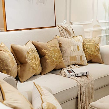 Luxury Velvet 18x18 Cushion Cover by Avigers