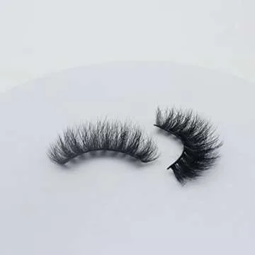Mebver Cat Eye Faux Mink Lashes for Natural Looks