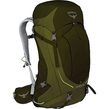 Osprey Stratos 36 Men's Hiking Backpack, Gator Green, medium/large