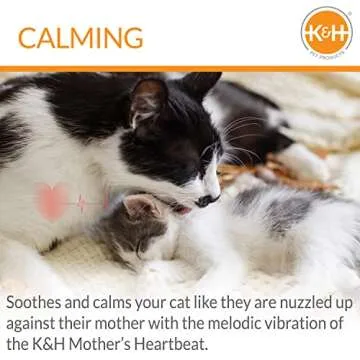 K&H Mother's Heartbeat Plush Kitten Calming Toy