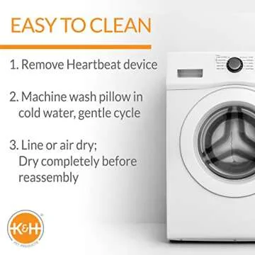 K&H Mother's Heartbeat Plush Kitten Calming Toy