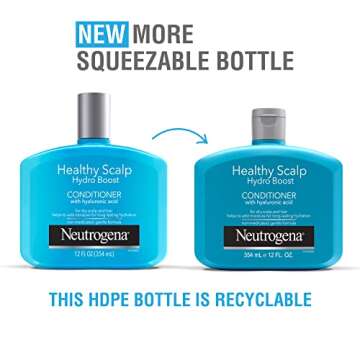 Neutrogena Moisturizing Healthy Scalp Hydro Boost Conditioner with Hyaluronic Acid, 12 fl oz