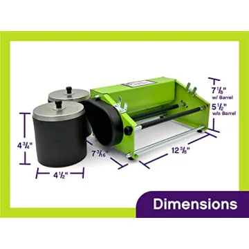 WireJewelry Pro-Series Double Barrel Rock Tumbler Kit - Includes 3 Pounds of Gemstones of The World Stone Mix and 2 Batch of 4 Step Abrasive Grit and Polish with Plastic Pellets