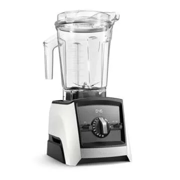 Vitamix A2500 Ascent Series Smart Blender, Professional-Grade, 64 oz. Low-Profile Container, White (Renewed)