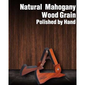 Elegant Musbeat Ukulele Stand for Home and Travel