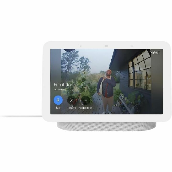 Google Nest Hub 7” Smart Display - Chalk (2nd Gen)