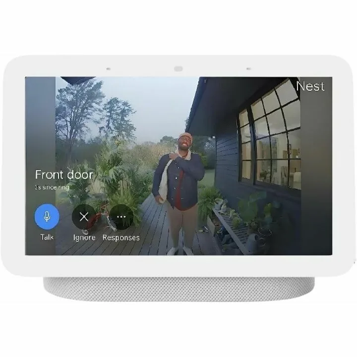 Google Nest Hub 7” Smart Display - Chalk (2nd Gen)