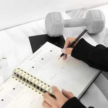 SheeFit Fitness Planner for Women: Ultimate Goal Tracking Journal