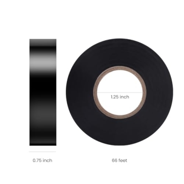 Lichamp 10-Pack Electrical Tape for DIY and Professionals