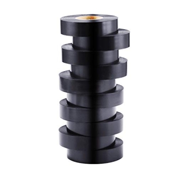 Lichamp 10-Pack Electrical Tape for DIY and Professionals