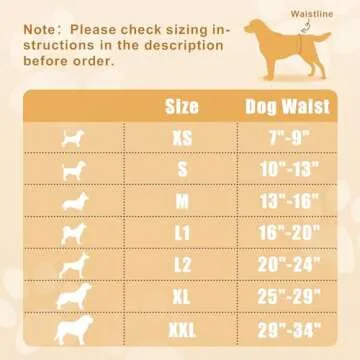 Teamoy Washable Belly Bands for Male Dogs - Pack of 3