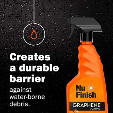 Nu Finish Graphene Coating Spray and Microfiber Towel Kit